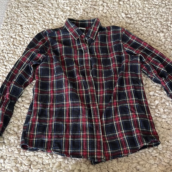 LL Bean button down cotton shirt - Picture 1 of 4